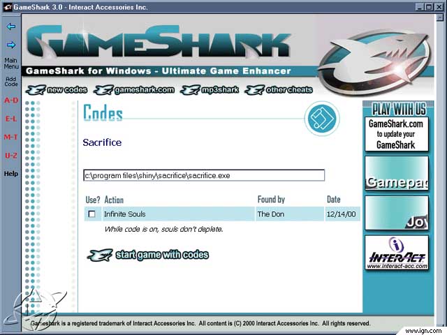 gameshark pc download